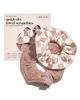 Picture of Kitsch Ultra Soft Microfiber Large Hair Ties for Women - Towel Scrunchies for Wet Hair, 2 Count - Terracotta Checker