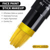Picture of Go Ho Metallic Gold Face Body Paint Stick,Water Based Washable Gold Face Paint Stick,Non-toxic Cream Metallic Finish Gold Body Paint for Halloween Cosplay SFX Makeup