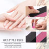 Picture of SKYPIA Nail Buffer 4 Sided Blocks Sanding Buffing Grinding Polisher File Shine Nail Art Pedicure Manicure Tool Acrylic Nail Kit Manicure Set Nail Buffer Block (2 PCS) (Pink)