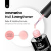 Picture of Beetles Color Base Gel For Nails 6 Pcs, Builder Base Nail Gel Aesthetic Nude Colors Pink Rubber Base Gel Polish Base Gel Strengthener Gel All-in-1 Valentine's Day Gift for Women