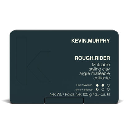 Picture of KEVIN.MURPHY ROUGH.RIDER Clay - Hair Strengthening Clay - For All Hair Types - Moldable Styling Clay - Sulphate Free Hair Care - 100 g / 3.5 oz