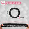 Picture of 6Pcs Silk Hair Ties Small 22 Momme 100% Pure Mulberry Silk Scrunchies for Women Girls Thin Skinny Hair Sleep Scrunchies No Damage(Color 04)
