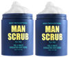 Picture of Body Prescriptions Men’s Exfoliating Body Scrub - Ultimate Skin Cleansing Wash in Jar with Twist-Top Lid, For All Skin Types, 21 Ounce (Pack of 2), Tea Tree