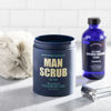 Picture of Body Prescriptions Men’s Exfoliating Body Scrub - Ultimate Skin Cleansing Wash in Jar with Twist-Top Lid, For All Skin Types, 21 Ounce (Pack of 2), Tea Tree