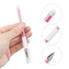 Picture of TEONEI Eyebrow microblading Marker Pen,Skin Marker Pen,Eyebrow Permanent Makeup Position Mapping Mark Tools (Red)
