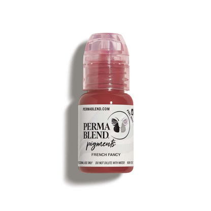Picture of Perma Blend French Fancy - Pink Tattoo Ink for Permanent Makeup - Lip Blush Microblading Ink to Enhance Lip Color - Lip Blushing & Lip Tattoo Supplies - Vegan (0.5 oz)