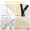 Picture of Vavabox A-Z Personalized Makeup Bag,Birthday Gifts for Women Mom,Gifts for Best Friend,Bride Bridesmaid Cosmetic bag (A, Yellow)