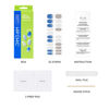 Picture of HIP CHIC Nailed It Semi Cured Gel Nail Strips - [Shining Diamond] Gel Nail Polish Stickers Nail Gel Strips Gift for Women, Mom 22 gel nail stickers Works with Any Nail Lamps, Salon-Quality Nail wraps, Long Lasting, Easy to Apply & Remove