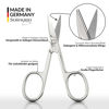Picture of marQus - Micro serrated nail scissors made in Germany Solingen incl. case for precise cutting of nails suitable as manicure scissors and toenail scissors