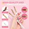 Picture of AIRSEE 3PCS Acrylic Nail Brush Set, Size 8/10/14 Beginner & Professional Nail Brushes for Acrylic Application, Acrylic Powder Nail Art Extension and 3D Nail Carving, 3A+ Nylon Nail Brushes
