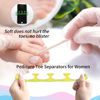 Picture of SUNFATT Toe Spacers for Women,Toe Separators,Toe Separators Use for Separation of Toenails or Nails as Well as Polishing of Nail Polish.