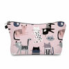 Picture of Cute Travel Makeup Bag Cosmetic Bag Small Pouch Gift for Women (Pink Cat)