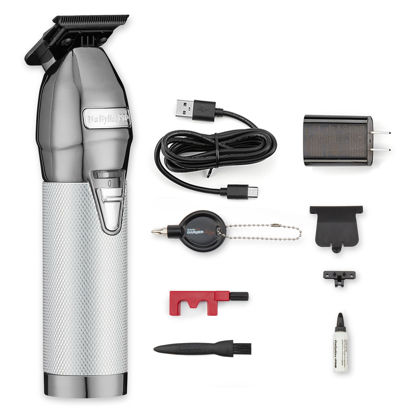 Picture of BaBylissPRO FX+ Professional Barber Cord/Cordless Hair Trimmers, Silver