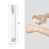 Picture of longway 4 Oz 120ml Clear Airless Cosmetic Cream Pump Bottle Travel Size Dispenser Refillable Containers/Foundation Travel Pump Bottle for Shampoo (Pack of 6)