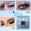 Picture of AMY'S DIARY Sky Blue Colorful Eye shadow Palette Makeup,9 Color Matte Shimmer Natural Eye Eyeshadow palettes Highly Pigmented Neutral Naturing-Looking Long Lasting Waterproof