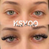 Picture of KSYOO False Eyelashes Cat Eye Lashes Wispy Lashes Clear Band V1 Russian Strip Lashes That Look Like Extensions D Curl Cat Eye Lashes Natural Look Faux Mink 3D Fluffy Russian Strip Eyelashes
