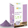 Picture of Herbs Botanica Brazilian Purple Clay Powder Detoxify Skin & Hair Natural Beauty & Skincare DIY Clay for Soap, Facial Cleansing Mask, Bath Bombs, Body Wash Making 8 oz