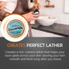 Picture of Gentleman Jon Sandalwood Shaving Soap for Men - Creates the Perfect Lather - Ideal for Smooth Shaves - Moisturizes and Protects - Elevate Your Grooming with this Classic Shave Essential (2.25 oz)