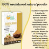 Picture of Herbs Botanica Chandan Organic Sandalwood Powder, 100 gm / 3.52 oz, Face Pack & Mask, Tilak, Auspicious Occasions, Natural Cleansing & Soothing Powder for Wrinkles