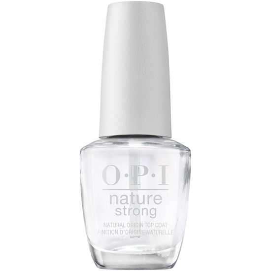 Picture of OPI Nature Strong Natural Origin Nail Polish | Clear Gel Like Eco-Friendly Nail Polish Base Coat & Top Coat | Plant Based, Vegan, Cruelty Free