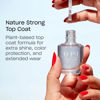 Picture of OPI Nature Strong Natural Origin Nail Polish | Clear Gel Like Eco-Friendly Nail Polish Base Coat & Top Coat | Plant Based, Vegan, Cruelty Free
