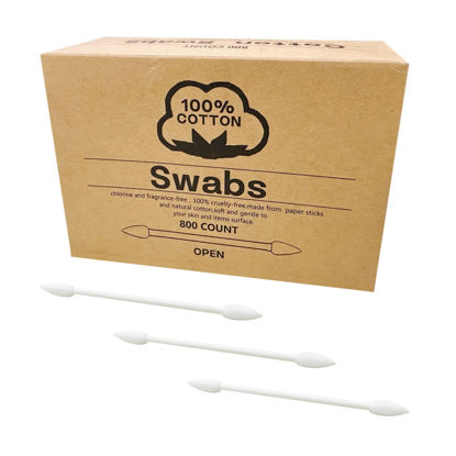 Picture of Precision Tip Cotton Swabs/Double Pointed Cotton Buds for Makeup 1600pcs