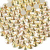 Picture of Beadsland 2880pcs Flat Back Crystal Rhinestones Round Gems for Nail Art and Craft Glue Fix,Metal Sunlight,SS3,1.2-1.4mm