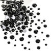 Picture of Beadsland Rhinestones for Makeup,8 Sizes 2500pcs Black Flatback Rhinestones Face Gems for Nails Crafts with Tweezers and Wax Pencil,Black,SS4-SS30