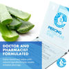 Picture of Dr. Piercing Aftercare Wipes - Piercing Aftercare | Saline Solution for Piercings - Keloid Bump Ear Piercing Cleaner - Ears Lips Belly Nose Piercing Bump - Piercing Hole Cleaner (100 Count)