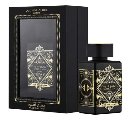 Picture of Bade'e Al Oud for Glory EDP - Eau de Parfum 100ml(3.4 oz) | Agarwood, Patchouli, Blend of Spicy Pepper & Classic | by Lattafa Perfumes (Bade'e Al Oud for Glory)