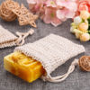 Picture of BBTO 5 Pieces Soap Saver Bag Natural Sisal Exfoliating Soap Pouch for Foaming and Drying, Shower, Scrubber(9 x 14 cm,Beige)