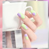 Picture of GAOY Pastel Gel Nail Polish Set, 8 Pink Green Blue Colors Soak Off Gel Polish Kit for Salon and Nail Art DIY at Home