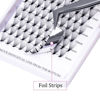 Picture of Lash Extension 10D Premade Volume Eyelash Extensions .05 .07 Thickness Premade Lash Fans Pointed Base Middle Stem Eyelash Extension Supplies(10D-0.05-D，Mix 8-14mm)