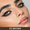 Picture of evpct 1Pcs Brown Gel Eyeliner Pencil Eye Black Face Paint Stick Makeup Set Waterproof Matte Cream Crayon Eyeliner Pencil Set Cat Eye Liners Eyeshadow Guide delineador de ojos contra el agua