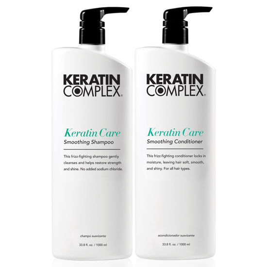 Picture of Keratin Complex - Keratin Care Smoothing Shampoo & Conditioner Duo - 33.8 fl oz Each