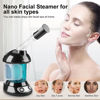 Picture of Facial Steamer - DENFANY Nano Ionic Face Steamer with Extendable 360° Rotating Arm - Portable Facial Steamer for Personal Care at Home or Salo (Black)
