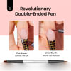 Picture of Beetles Builder Gel for Nails-10 in 1 30g *3 Colors Builder Gel Nail Kit Nail Extension Clear Nude Pink Hard Gel Sculpted Gel with Base Top Coat Nail Forms Nail Pen Nail Art Manicure Gift for Women