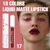 Picture of evpct CmaaDu 1Pcs Wine Red Liquid Matte Lipstick Lipgloss Set for Women, labiales mate 24 horas originales matte larga duracion 24 Hour Lipstick Lip Stains Long Lasting Waterproof 24, 17#
