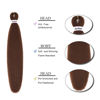 Picture of Liang Dian Pre Stretched Braiding Hair Ombre 30 Inch 8 Packs Synthetic Crochet Braids Hot Water Setting Professional Soft Yaki Texture Synthetic Hair Extensions(30 Inch 30#)