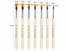 Picture of Aoshang 7Pcs Uv Gel Nail Brush, Poly Extension Gel Brush, Nail Art Tips Builder Painting Pen Set(No.2/4/6/8/10/12/14)