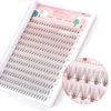 Picture of FinyDreamy 10D Lash Clusters 240pcs Individual Lash Extensions Natural Cluster Lashes 10-14mm Mix Lengths C Curl 0.07mm Thickness eyelash Individual Cluster Lashes Apply Under your Lashes(10D10-14mm)
