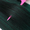 Picture of Braiding Hair Pre Stretched 24 inch 3 Packs Ombre Black to Green Professional Soft Yaki Texture,No Itch, Hot Water Setting Hair Extensions for Braids (24in,1B/Green)