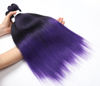 Picture of Purple Braiding Hair Pre Stretched 14-inch 8 Packs Kids Braiding Hair Soft Yaki Texture,No Itch, Hot Water Setting Synthetic Hair Extensions for Braids (14in,1B/Purple)