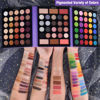 Picture of UCANBE Eyeshadow Palette with 15Pcs Brushes Makeup Set, Pigmented 86 Colors Make Up Sets Valentine's Day Gift, Matte Shimmer Glitter Eye Shadow Pallet Highlighter Contour Blush Powder Brush Beauty Kit