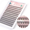 Picture of 20D Lash Clusters, 240pcs Individual Lash Extensions 20D Volume Cluster Lashes, 8-12mm Mix Lengths C Curl 0.07mm Thickness eyelash Individual Cluster Lashes Apply Under your Lashes(8/9/10/11/12mm)