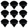 Picture of Flytianmy 9Pcs Triangle Powder Puffs, Face Makeup Puff for Body Loose Powder Beauty Makeup Tool Black