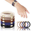 Picture of FORENEE Hair Ties No Damage - 10PCS Ponytail Holders - Elastic Hair Ties for Thick Hair - Braided Hair Bands for Women Girls's Hair - Classic Dinner