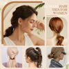 Picture of FORENEE Hair Ties No Damage - 10PCS Ponytail Holders - Elastic Hair Ties for Thick Hair - Braided Hair Bands for Women Girls's Hair - Classic Dinner