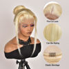 Picture of Alididi 613 Lace Front Wig Human Hair 613 360 Lace Front Wigs Human Hair 200% Density Blonde Wig Human Hair Full Straight Human Hair Wigs Pre Plucked Blonde Lace Front Wigs Human Hair 34Inch