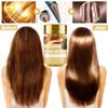 Picture of Keratin Hair Treatment Serum,60 Capsules Hair Treatment Oil for Dry Damaged Hair,Hair Oil with Keratin,Argan Oil-Leave-in Anti Frizz Conditioner with Vitamins A, C, E & B5- No Rinse for All Hair Types